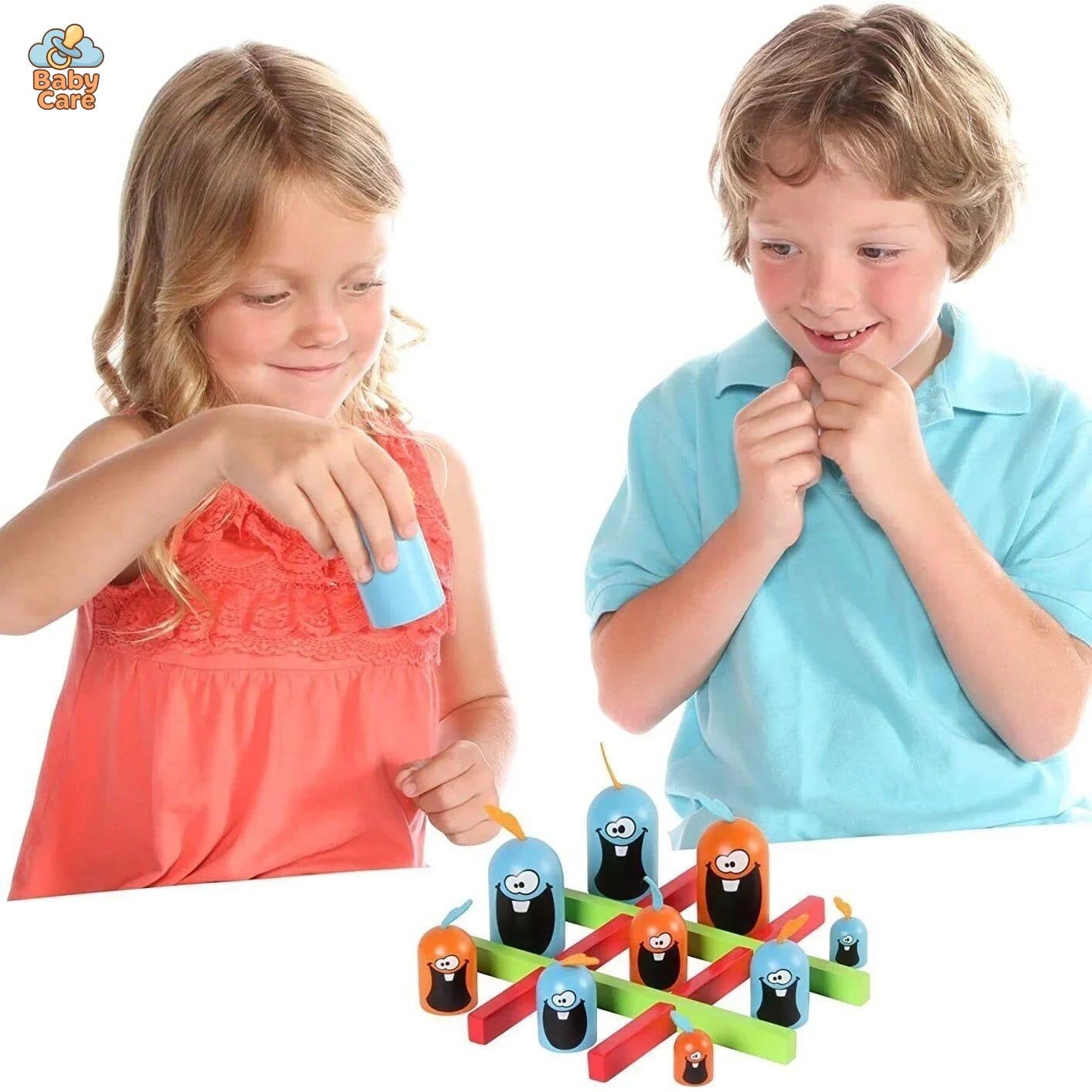 Gobblet Gobblers : jeu éducatif pour enfants - utilisation en situation
