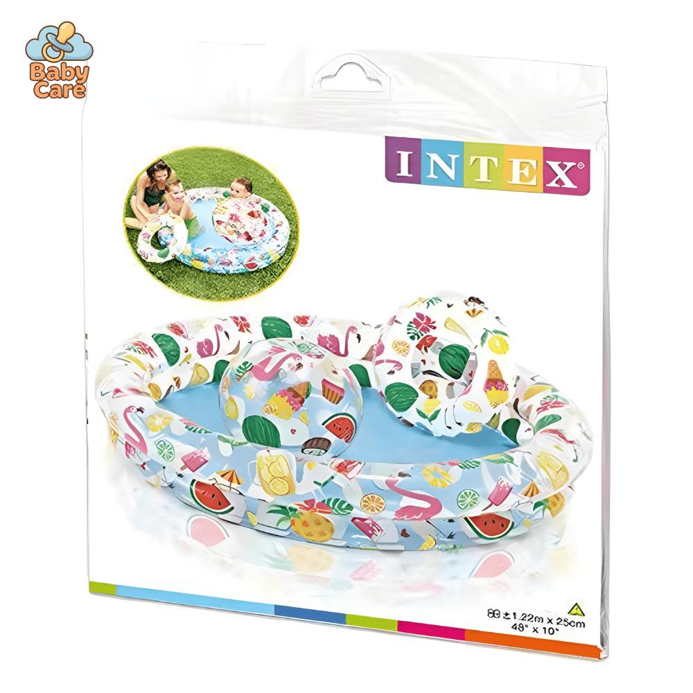 Piscine bébé et enfant avec accessoires - utilisation en situation