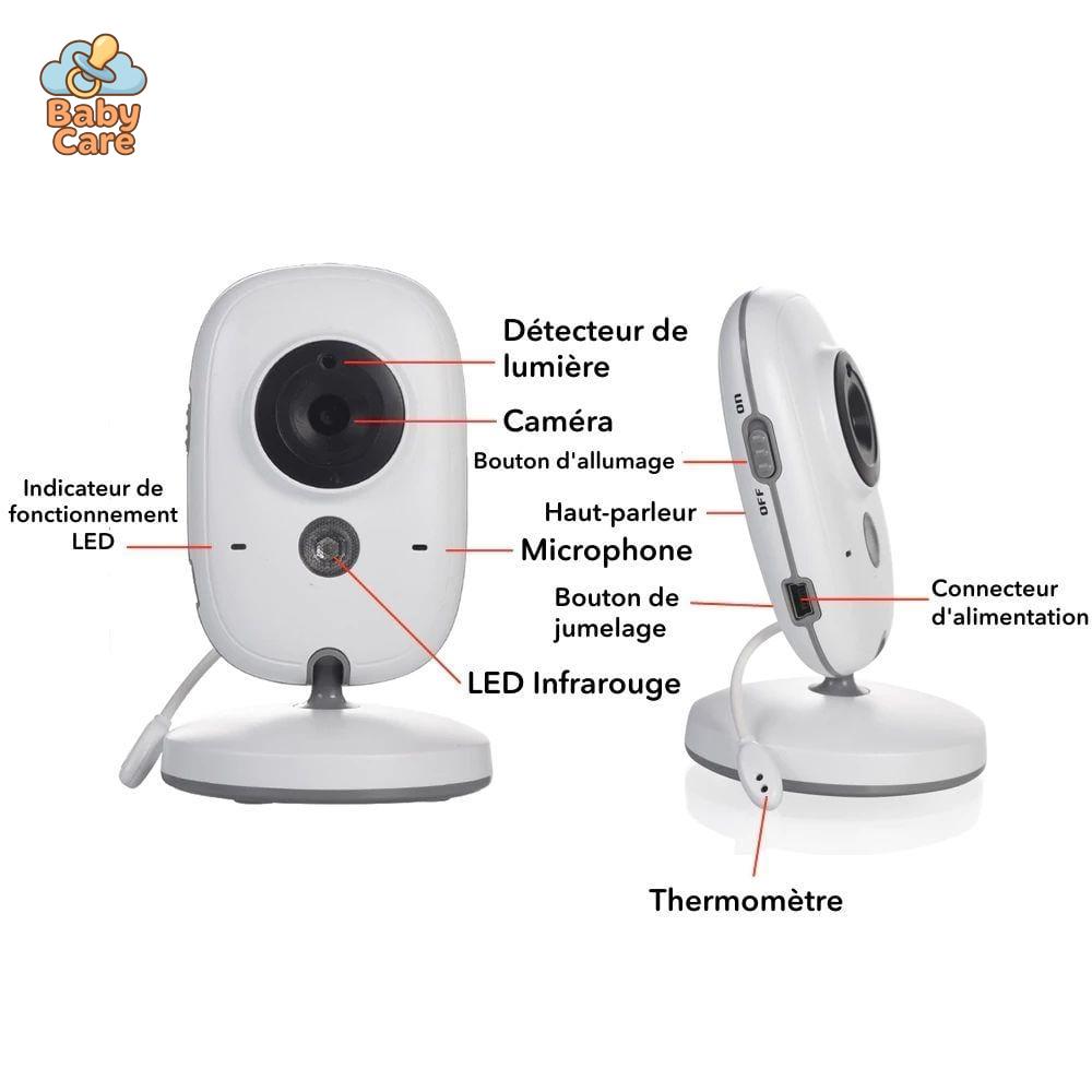 Babyphone : Moniteur bébé avec Ecran Portable à Vision Nocturne - utilisation en situation