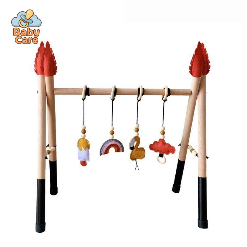 Arche d'Eveil Style Nordique en Bois - packaging du produit