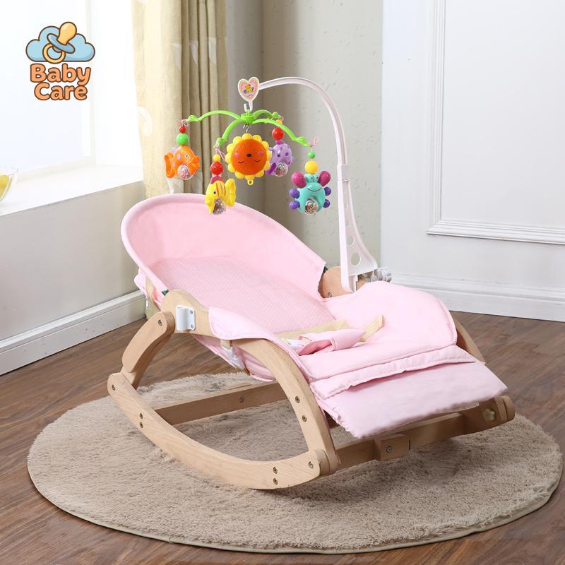 ECOWOOD - Balancelle Bébé Pliable en Bois | Baby Care - packaging du produit