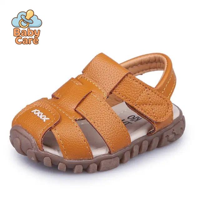 Sandales bébé garçon et filles en cuir souple - photo 10