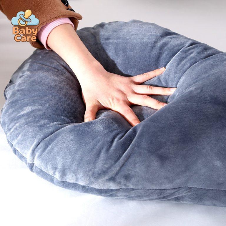 Housse pour coussin d’Allaitement 140cm x 80cm - photo lifestyle