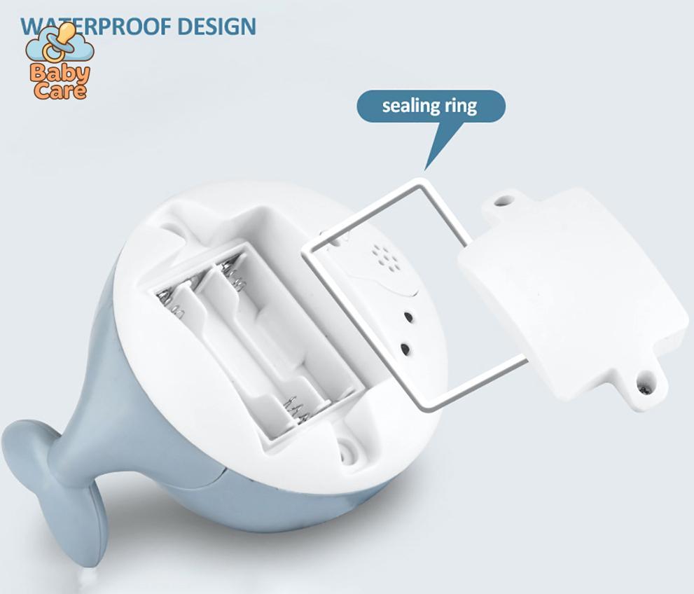 Jouet de Bain - Baleine d'Éveil - utilisation en situation