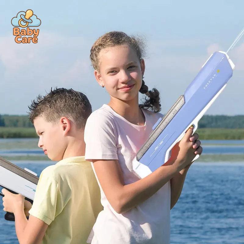 Pistolet à eau automatique grande capacité - photo lifestyle