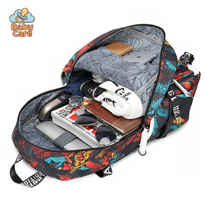 Cartable Minecraft Poches Pratiques École - utilisation en situation