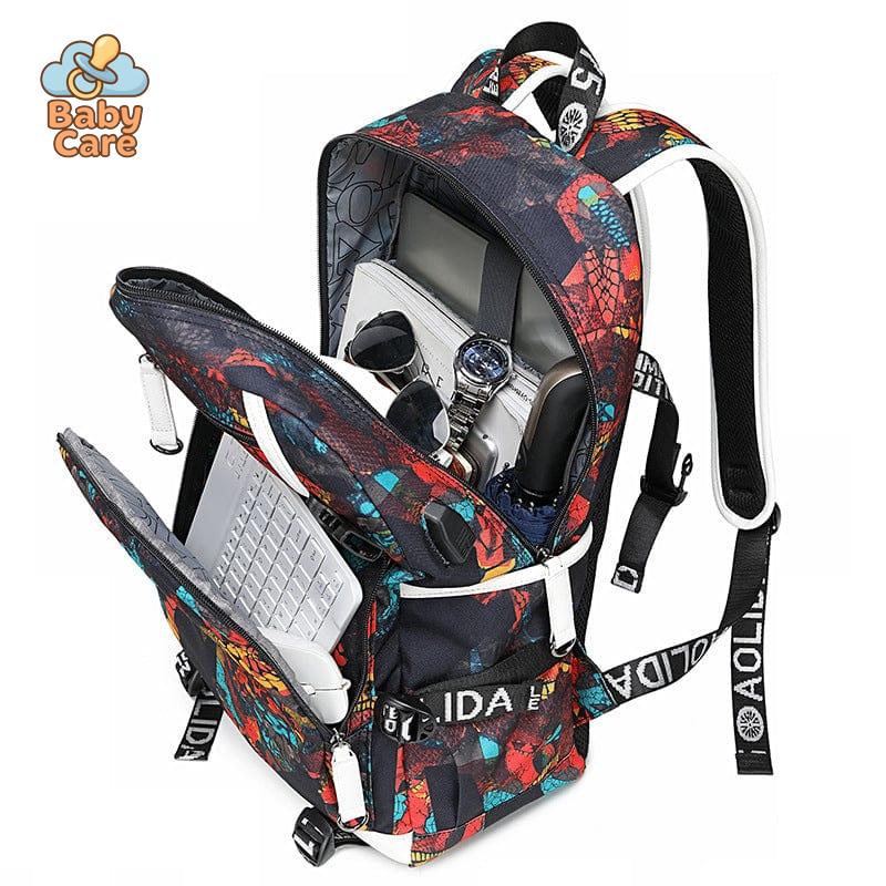 Cartable Minecraft Poches Pratiques École - détail du produit