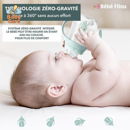 Biberon Paille 2 en 1 |  Baby Care - détail du produit