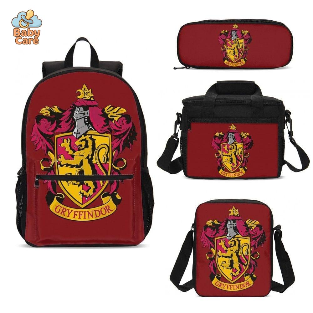 Cartable Harry Potter Ensemble 4 Pièces - zoom sur la matière