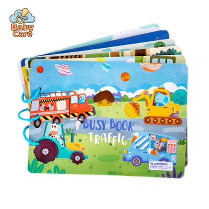 Livreactif Montessori - Livre d'histoires résistant et éducatif. - photo lifestyle