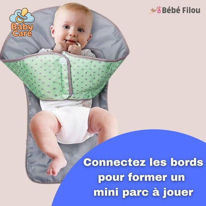 Le Lange-Facile : Tapis à Langer Nomade - détail du produit