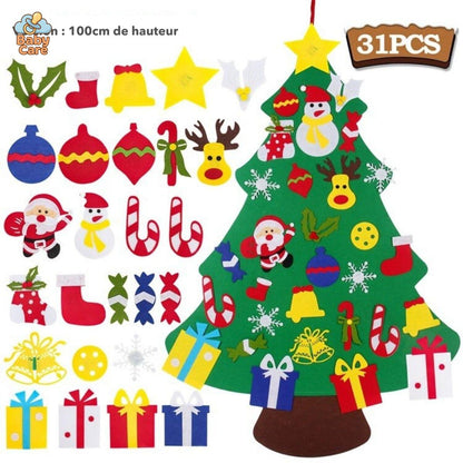 Sapin de Noël Montessori - utilisation en situation