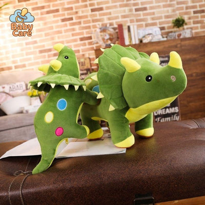 Dipsy : Peluche Géante Tricératops |  Baby Care - zoom sur la matière