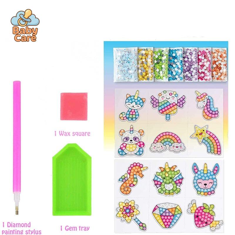 GemStickers: kit de peinture de diamants 5D - zoom sur la matière