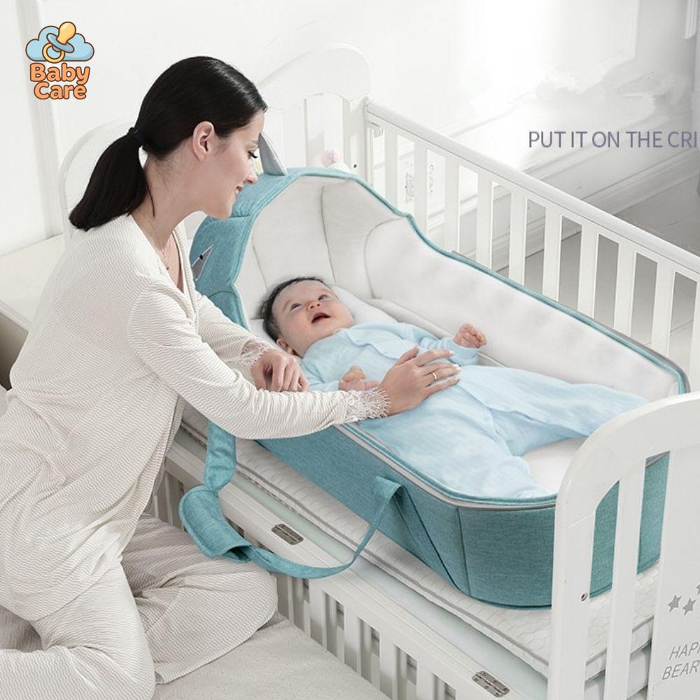 Nacelle Bébé Dinosaure avec Matelas - photo lifestyle