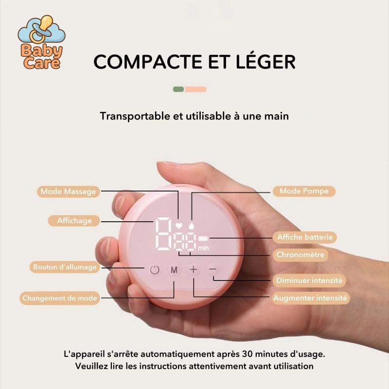 Tire-Lait Électrique Portable et Silencieux - zoom sur la matière