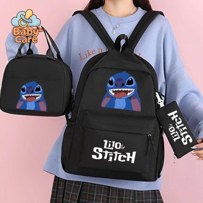 Cartable Stitch Ensemble 3 Pièces - vue de profil