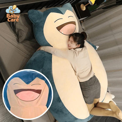 Peluche pokemon ronflex géant - zoom sur la matière