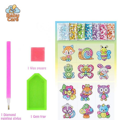 GemStickers: kit de peinture de diamants 5D - packaging du produit