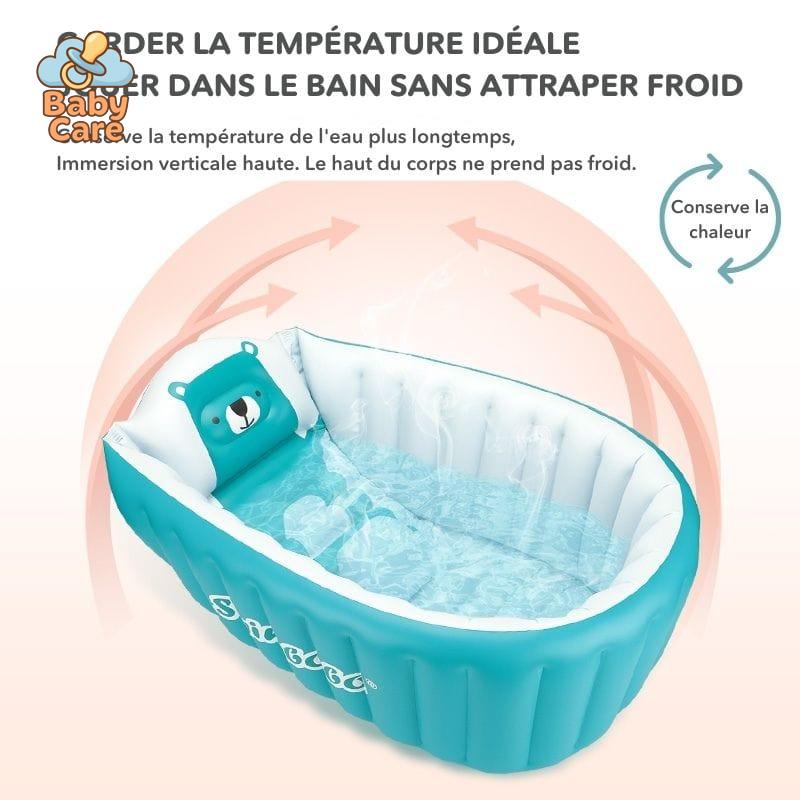 Baignoire Bébé Gonflable avec Siège - détail du produit