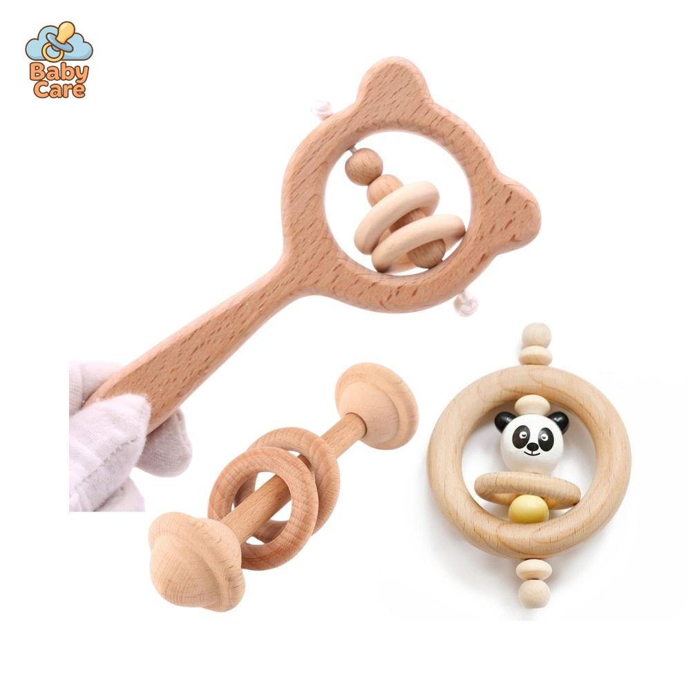 Coffret Jeux en Bois 3 Pièces avec Hochet - photo 11