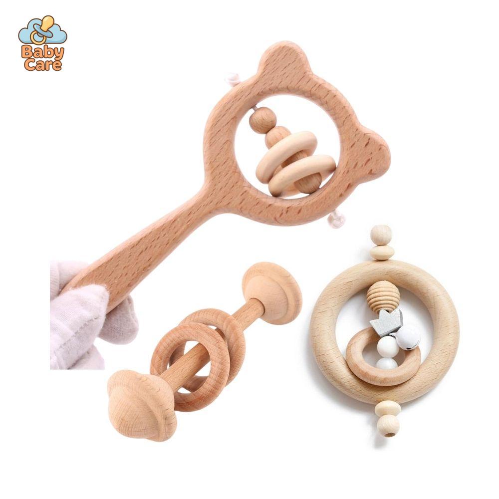 Coffret Jeux en Bois 3 Pièces avec Hochet - photo 12