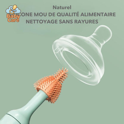 BabyTime - Le kit de nettoyage rapide pour biberon - utilisation en situation