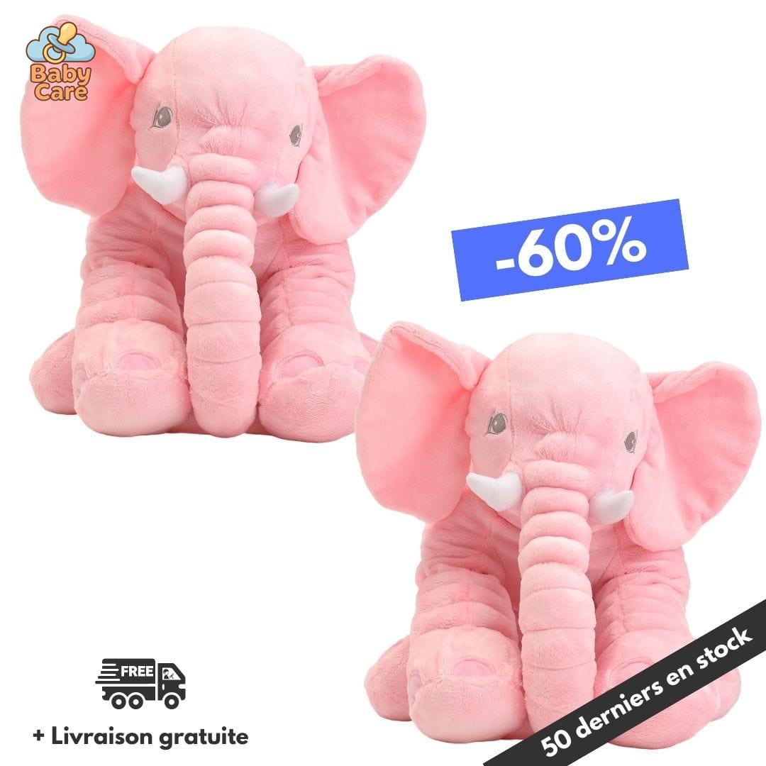 Peluche Éléphant Calin 60 cm |  Baby Care - photo 11