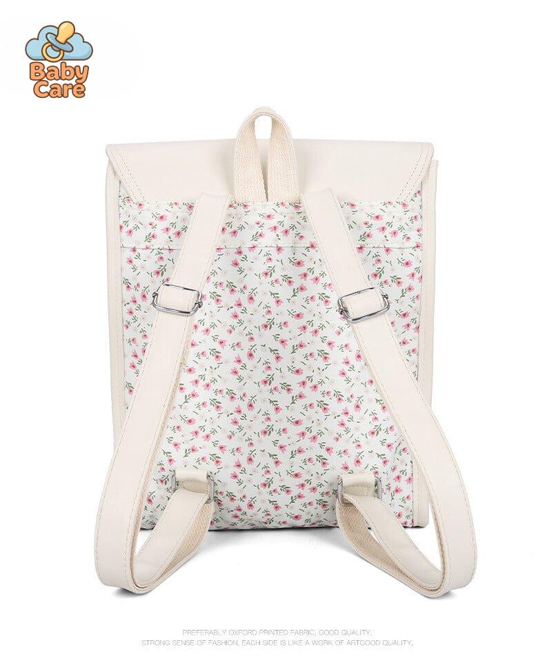 Cartable 34cm motifs à fleur - utilisation en situation