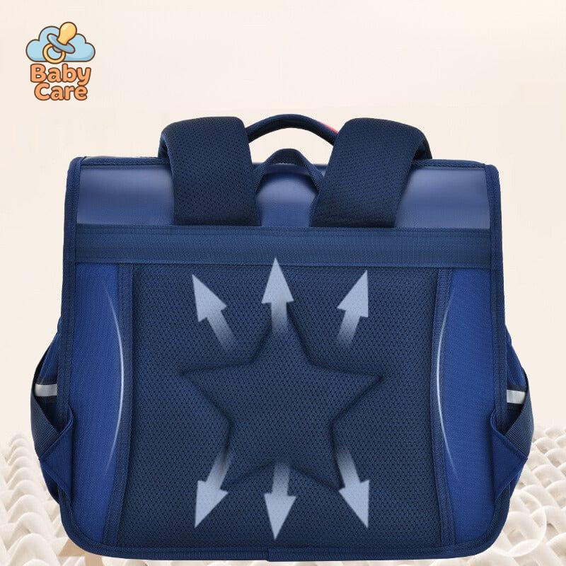 Cartable 34cm école réduction charge - zoom sur la matière