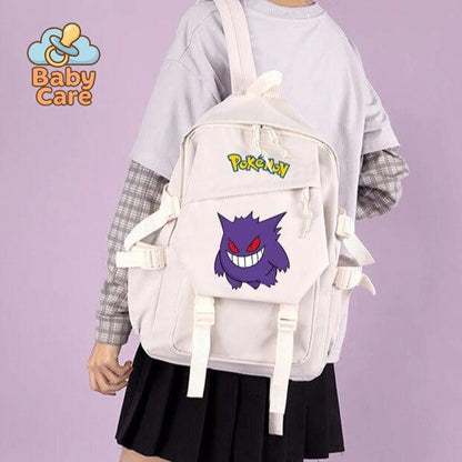 Cartable Pokemon Sac d'école Spacieux - vue de profil