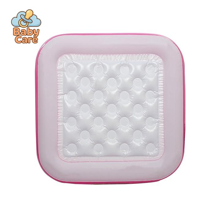 Piscine bébé et enfant gonflable carré confort - détail du produit