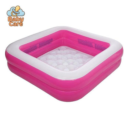 Piscine bébé et enfant gonflable carré confort - photo lifestyle