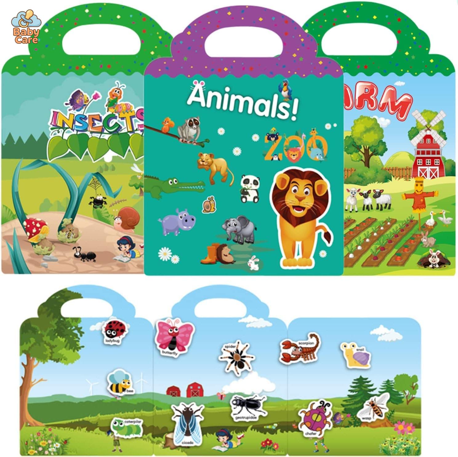 ImagiStick : autocollants ludiques réutilisables - photo lifestyle