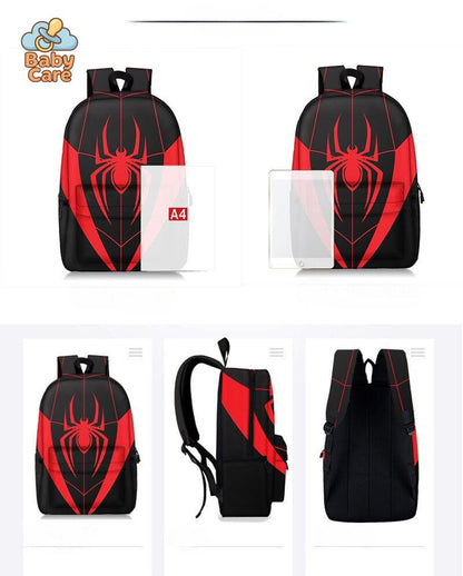 Cartable Spiderman Impression 3D Réduisant la Charge - zoom sur la matière