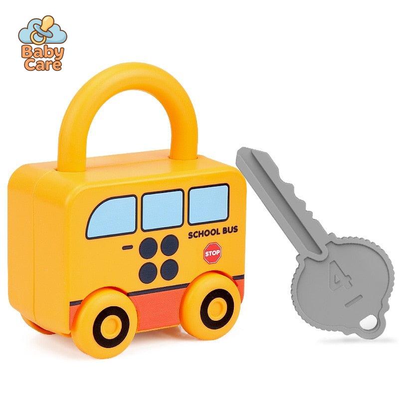 MiniLocker - Jouets intéractifs d'apprentisage Montessori - photo lifestyle