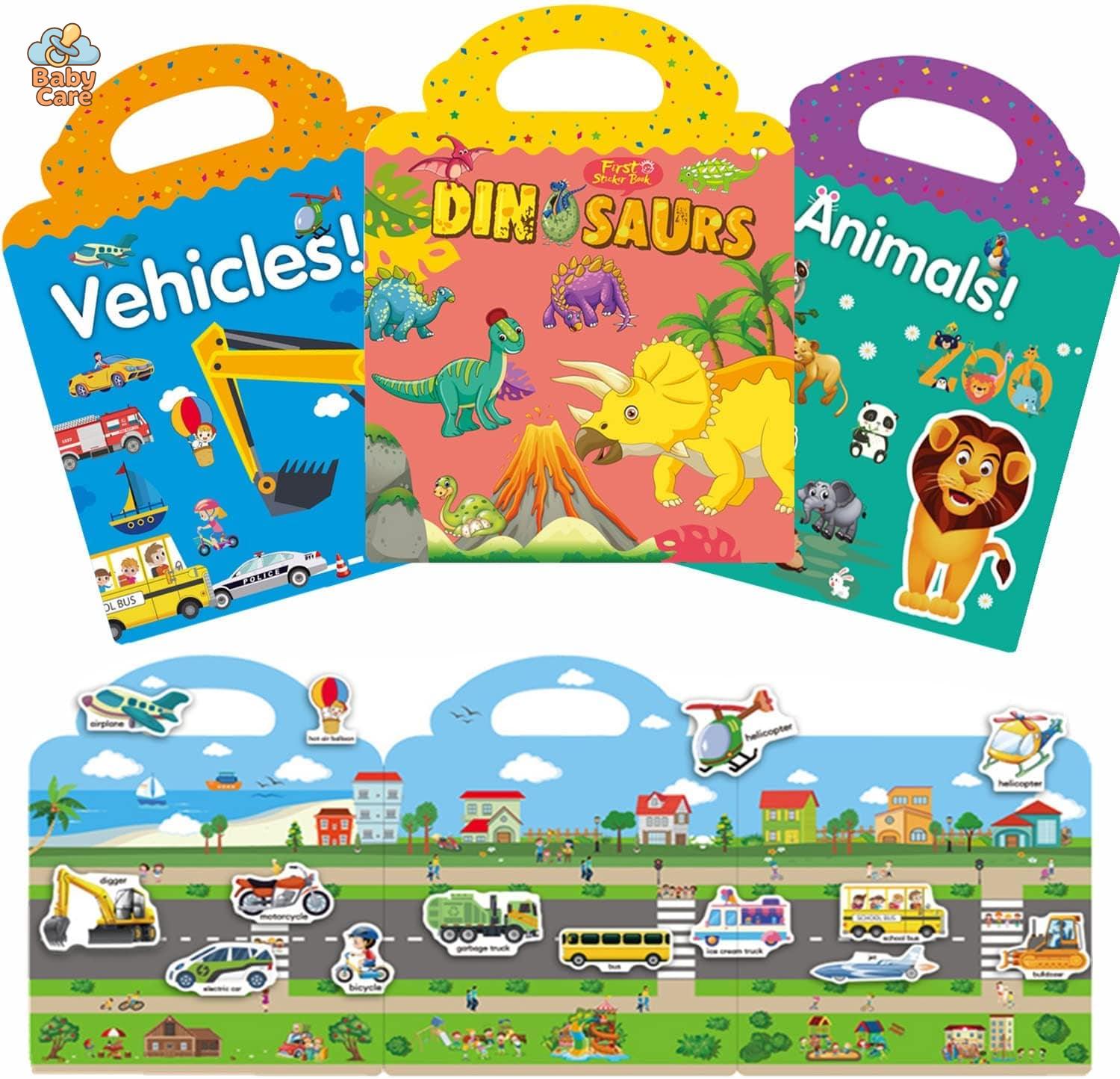 ImagiStick : autocollants ludiques réutilisables - packaging du produit