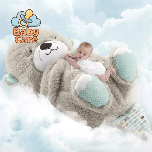 Ma Loutre Câlins Bonne nuit Peluche interactive, Doudou Loutre, Doudou qui respire, Peluche veilleuse Bébé musicale - détail du produit