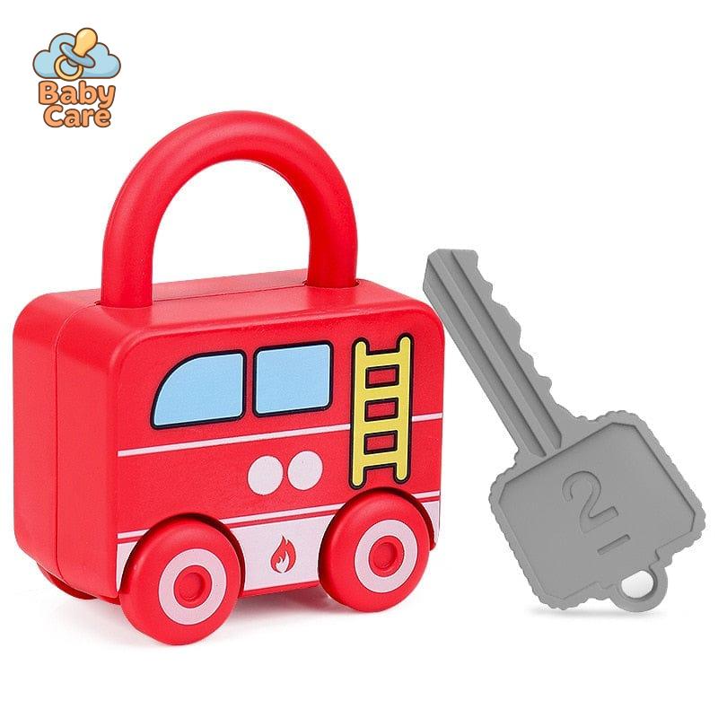 MiniLocker - Jouets intéractifs d'apprentisage Montessori - utilisation en situation