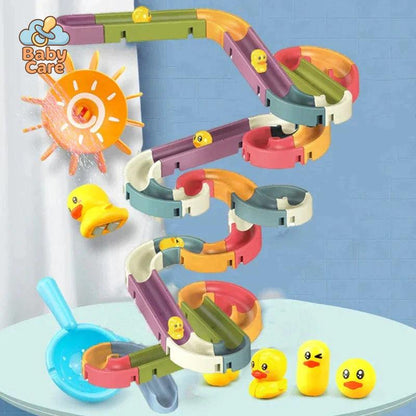 Jouet de bain - Canards et toboggans - utilisation en situation