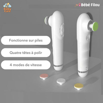 Coupe ongle bébé confortable 4-en-1 - détail du produit
