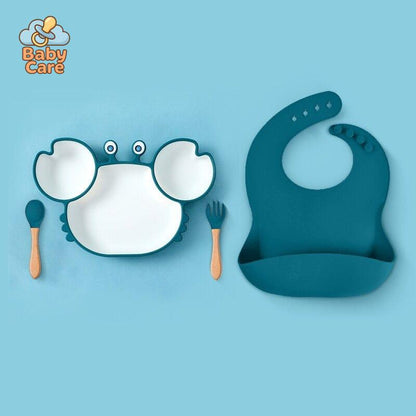 Assiette Silicone Bébé Crabe |  Baby Care - photo 15
