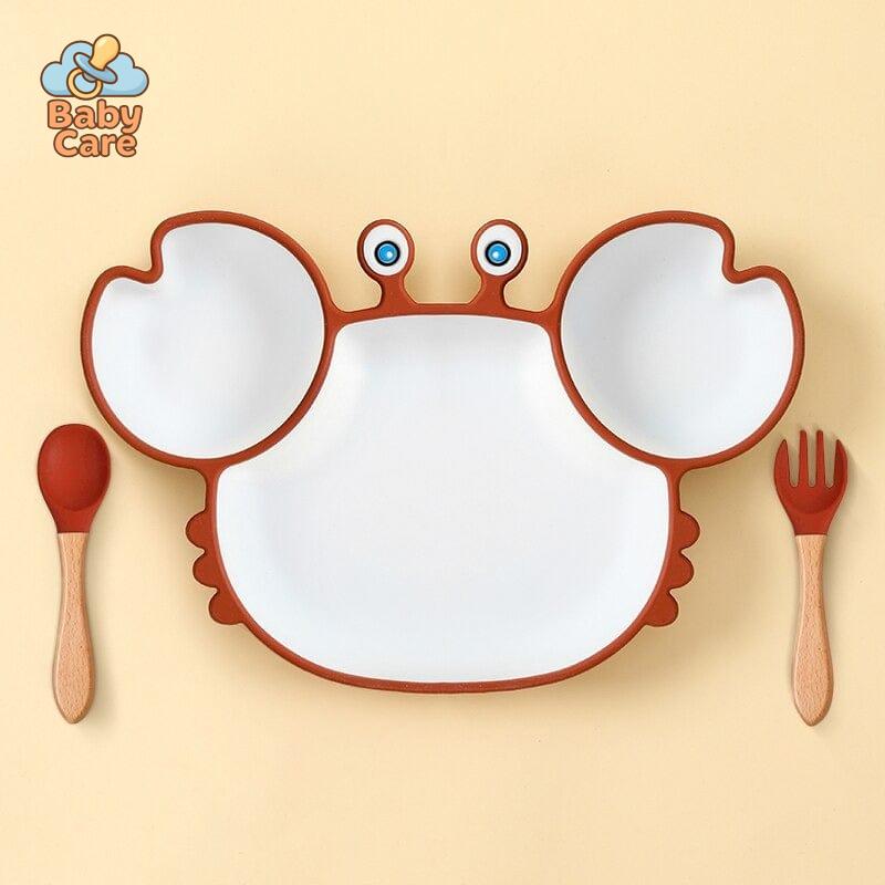 Assiette Silicone Bébé Crabe |  Baby Care - photo 17