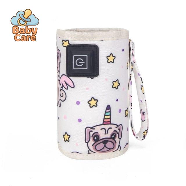 Chauffe-biberon USB Portable pour bébé - photo lifestyle