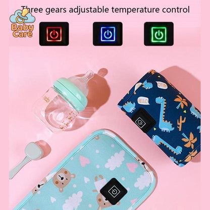 Chauffe-biberon USB Portable pour bébé - utilisation en situation