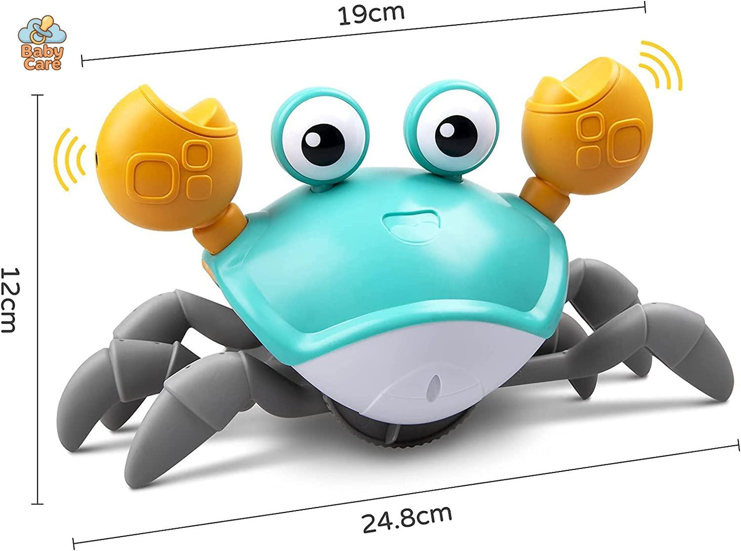 Crabee™ - Aider bébé à ramper ! - packaging du produit