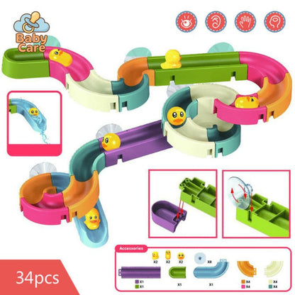 Jouet de bain - Canards et toboggans - détail du produit