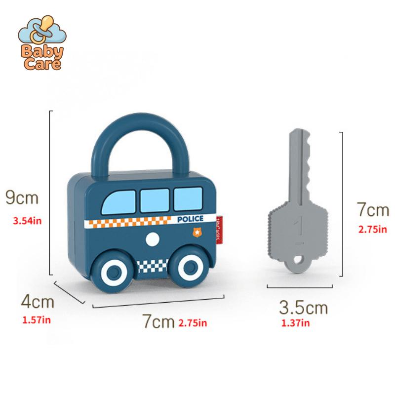 MiniLocker - Jouets intéractifs d'apprentisage Montessori - détail du produit