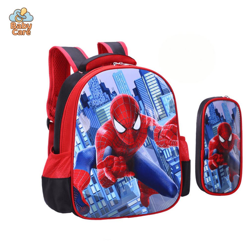 Cartable spiderman école maternelle - packaging du produit