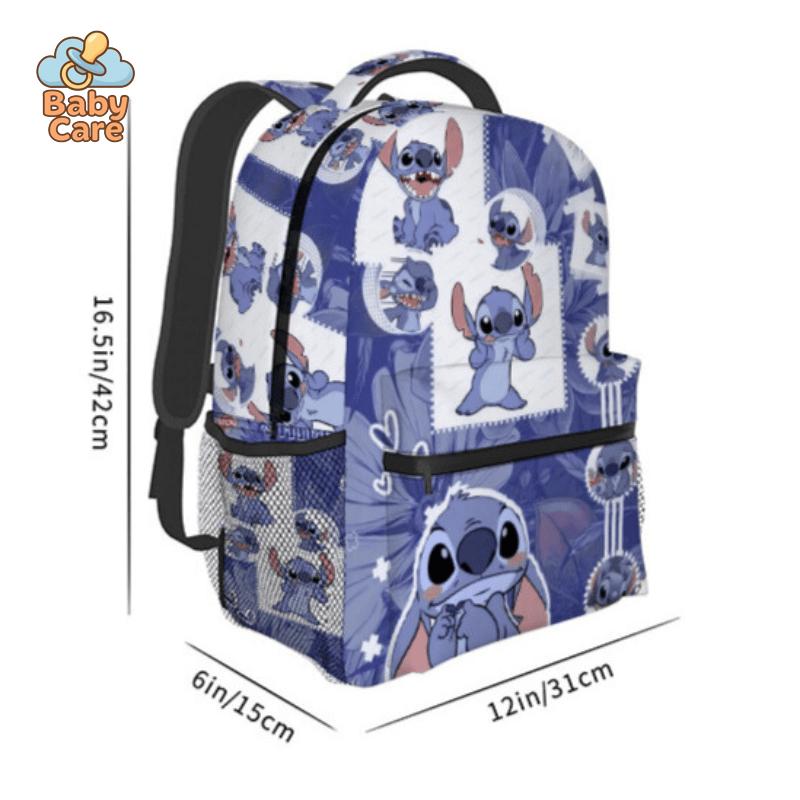 Cartable Stitch Confortable et Spacieux - zoom sur la matière